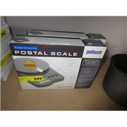 2 electronic postal scales, in box