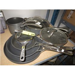 Set of non stick cookware, 11 pcs