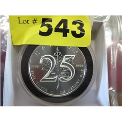 Limited 2013 .999 Canada silver maple leaf coin