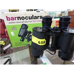 Barnoculars (flask) in original box. 1969