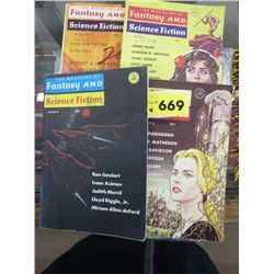 Four vintage Fantasy/Science Fiction books 1960s