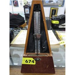 Wooden metronome - East German