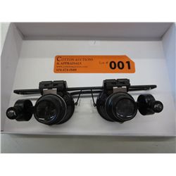 Jeweler's glasses with light & magnification