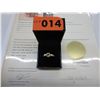 Image 2 : Yellow citrine dinner ring set with 8 diamonds
