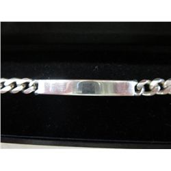.925 silver 23 gram link bracelet