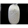 Image 1 : Native buffalo bone eagle necklace