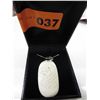 Image 2 : Native buffalo bone eagle necklace
