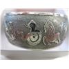 Image 1 : Ladies cuff with zodiac calendar animals