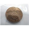 Image 1 : Nazi German copper Eagle & Swastika coins