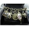 Image 1 : Charm bracelet with 10 charms
