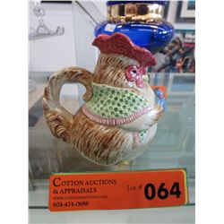 Fitz & Floyd turkey jug, 4" x 4" x 3"