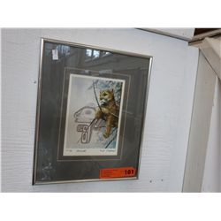 Sue Coleman print, "The Cougar"