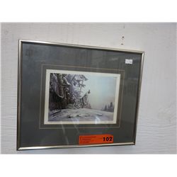 Sue Coleman print, "Power of the Wolf"