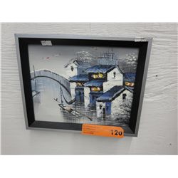 Paint on canvas, appears to be unsigned