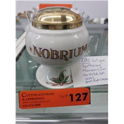 Rare antique apothecary pharmacy jar