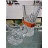 Image 1 : Crystal vase and creamer