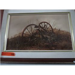 Crettendin print - Framed dimensions 26" x 19"
