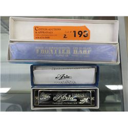 2 new harmonicas