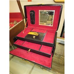 Travel jewel case, lined 4" x 6" x 9"