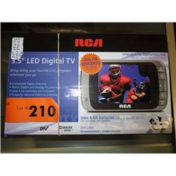 3.5" LED digital TV