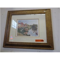 Framed print