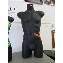 Male mannequin torso