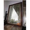 Image 1 : Wood framed mirror