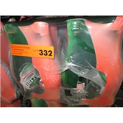 Case of Perrier pink grapefruit flavour beverage