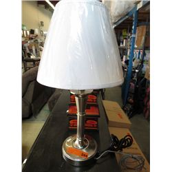 Internet ready/power outlet lamps