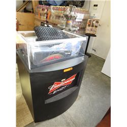 Budweiser cold drink stand