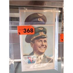 2 1960's USSR postcard stamp sets