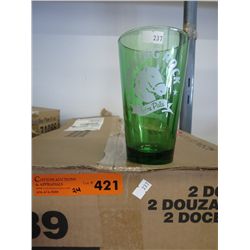 Case of 12 x 16oz glasses with Rolling Rock logo