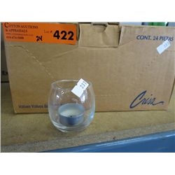 Case of tea lights