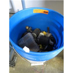Bucket of electrical plug ins