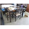 Image 1 : Kitchen table and 4 chairs 43" x 30"