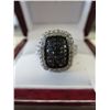 Image 1 : Sterling silver ladies cluster ring