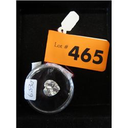 6.5 carat heart shaped cubic zirconia
