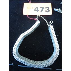 Sterling articulating bracelet
