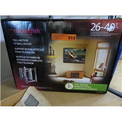 Full motion TV wall mount 26-40"