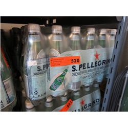 Case of San Pellegrino carbonated mineral water