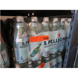 Case of San Pellegrino carbonated mineral water