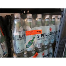 Case of San Pellegrino carbonated mineral water