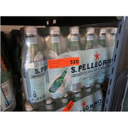 Case of San Pellegrino carbonated mineral water