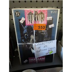 25 Batman comics