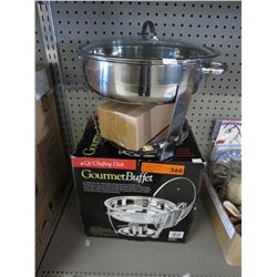 4 Quart chafing dish in box
