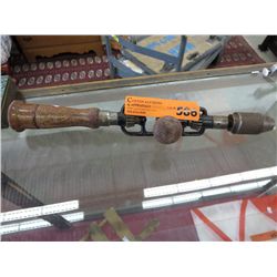 Vintage hand drill