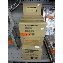 8 boxes Masterhand sockets, assorted sizes - NEW