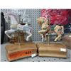 Image 1 : 2 music box carousel horses
