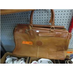 Good quality leather satchel, used