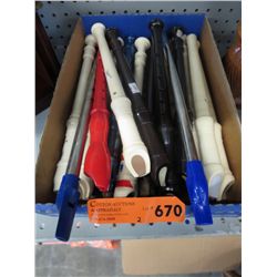 A box containing approx. 12 recorders & whistles